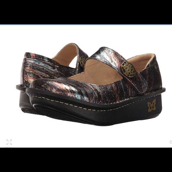Alegria Shoes - Algeria Metallic Mary Janes